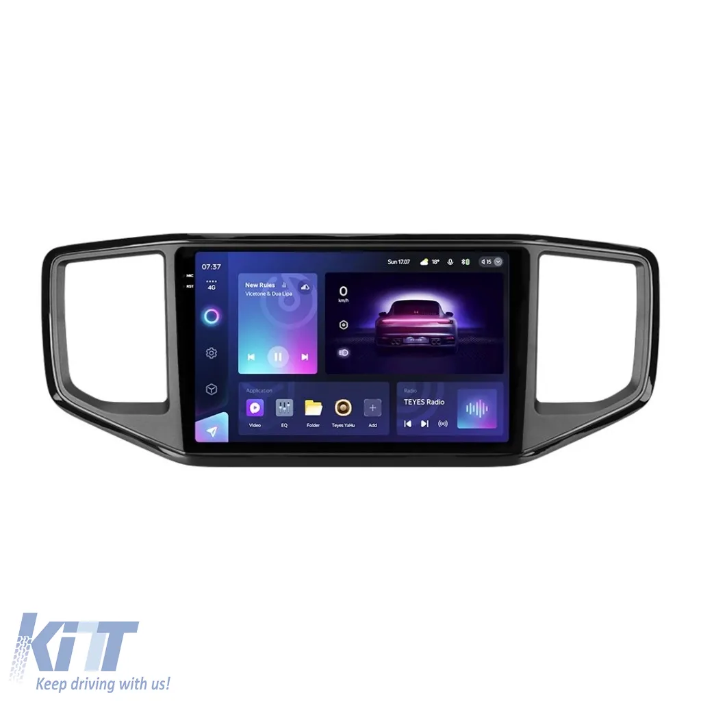 Teyes CC3 2K Car Navigation suitable for Volkswagen Amarok 2016-2020 6+128GB 9.5 QLED Octa-core 2Ghz, Android 4G Bluetooth 5.1 DSP