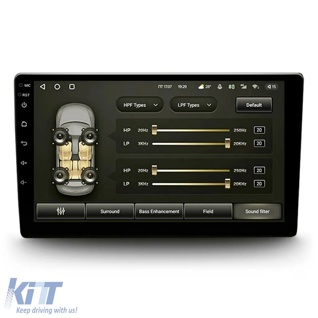 Teyes CC3 2K Car Navigation suitable for Mercedes-Benz C Class W204 2011-2015 4+64GB 9.5 QLED Octa-core 2Ghz, Android 4G Bluetooth 5.1 DSP