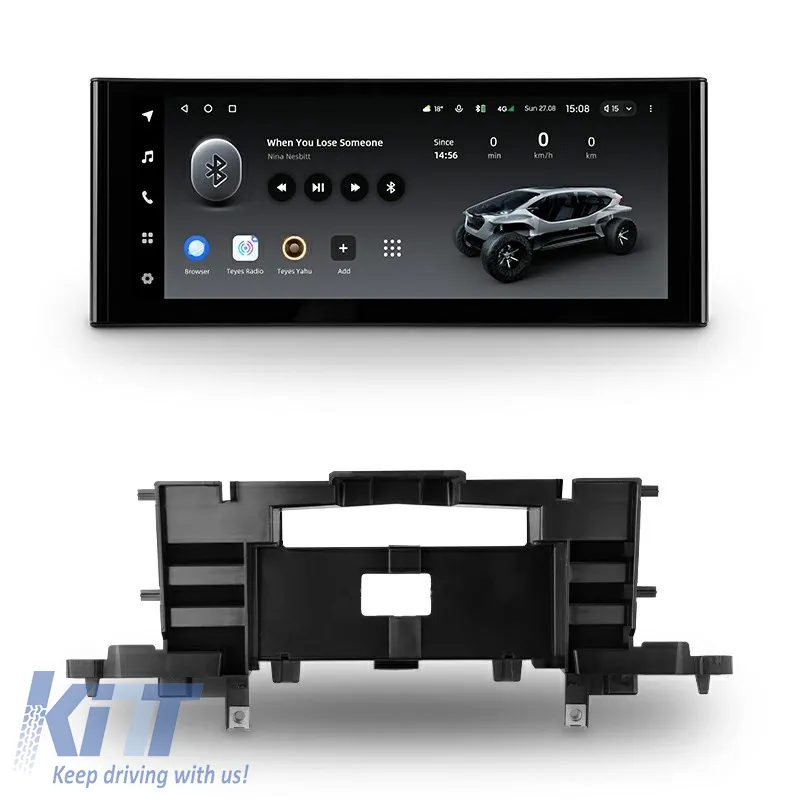 Teyes Lux One Car Navigation suitable for Audi A4 B9 2016-2023 6+128GB 12.3 IPS Octa-Core 2.0 GHz Android 4G DSP Bluetooth 5.1