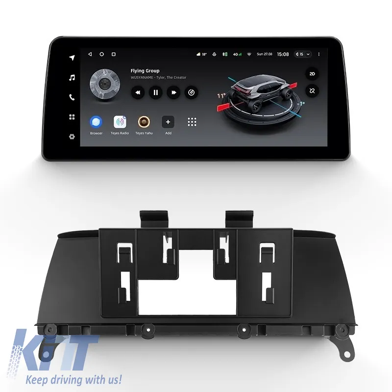 Teyes Lux One Car Navigation suitable for BMW X3 F25 2014-2017 NBT 6+128GB 12.3, IPS Octa-Core 2.0 GHz Android 4G DSP Bluetooth 5.1