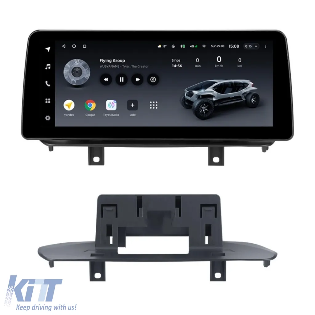 Teyes Lux One Car Navigation suitable for BMW X6 F16 2015-2019 EVO 6+128GB 12.3 IPS Octa-core 2Ghz, Android 4G Bluetooth 5.1 DSP