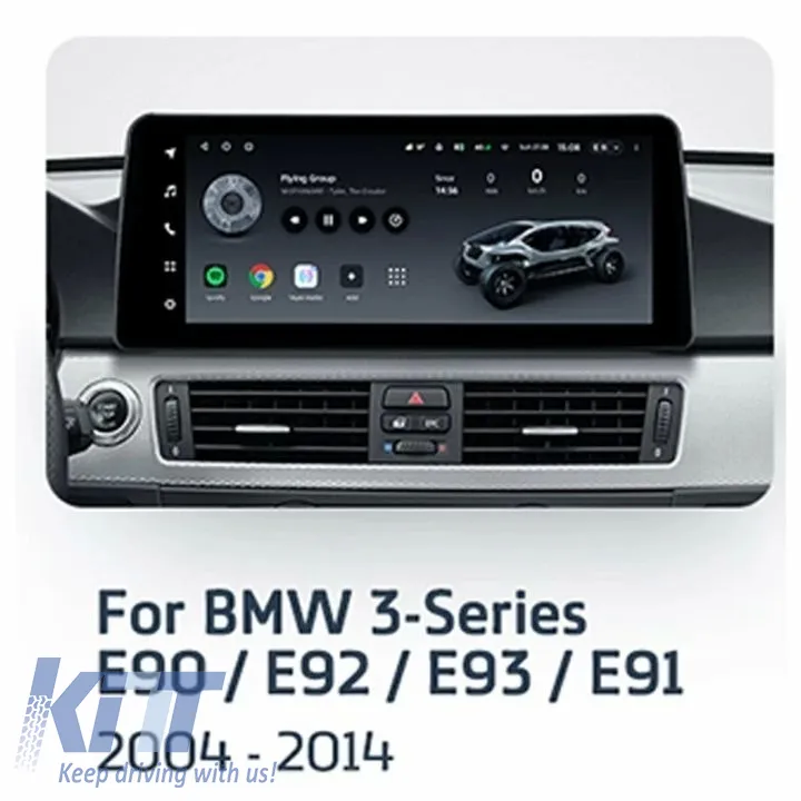 Teyes Lux One Car Navigation suitable for BMW Series 3 E93 2004-2014 6+128GB 12.3, IPS Octa-Core 2.0 GHz Android 4G DSP Bluetooth 5.1