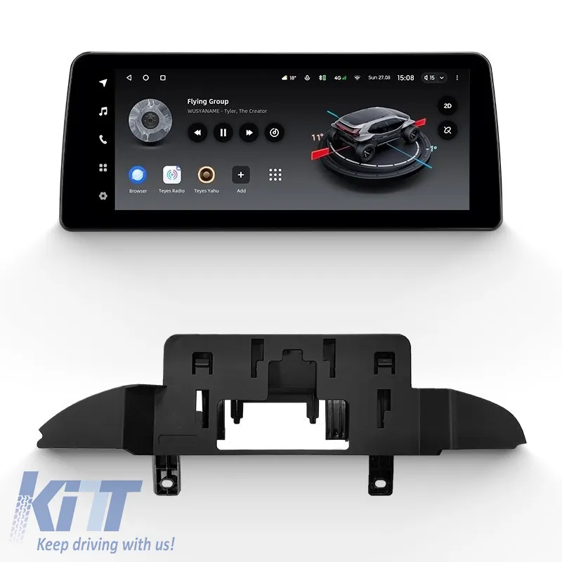Teyes Lux One Car Navigation suitable for BMW Series 3 F30 2011-2016 EVO 6+128GB 12.3, IPS Octa-Core 2.0 GHz Android 4G DSP Bluetooth 5.1