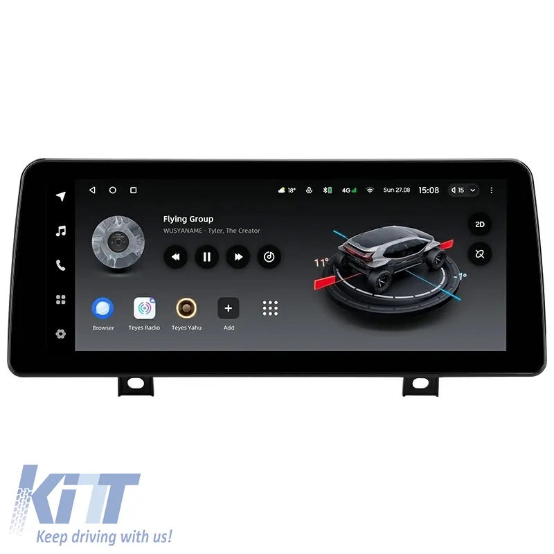 Teyes Lux One Car Navigation suitable for BMW Series 2 F46 2014-2021 NBT 6+128GB 12.3 IPS Octa-core 2Ghz, Android 4G Bluetooth 5.1 DSP