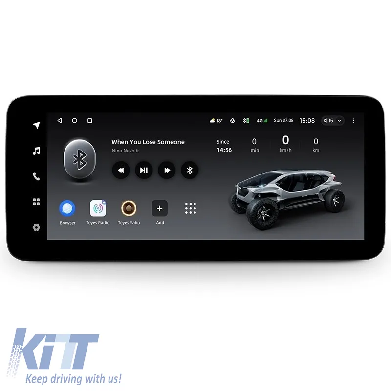 Teyes Lux One car navigation suitable for Mercedes-Benz A Class W176 2012-2017 NTG 4.5 6+128GB 12.3 IPS Octa-Core 2.0 GHz Android 4G DSP Bluetooth 5.1