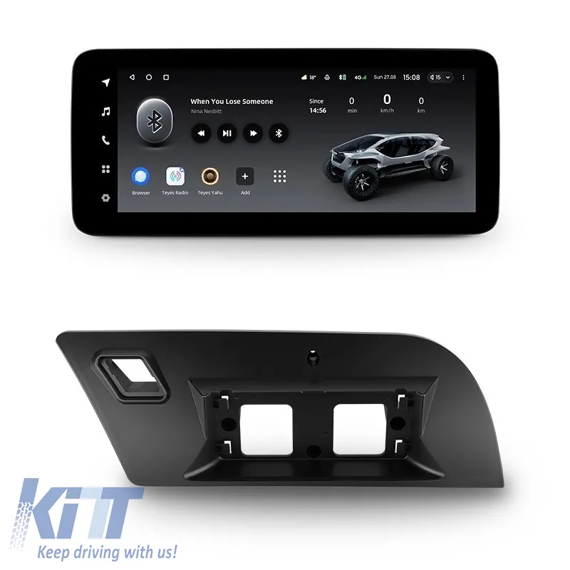 Teyes Lux One Car Navigation suitable for Mercedes-Benz E Class W212 2009-2012 NTG 4.0 6+128GB 12.3, IPS Octa-Core 2.0 GHz Android 4G DSP Bluetooth 5.1