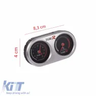 Thermometer / Hygrometer 8.3cm x 4cm 2 in 1 TR-2120-image-6301918