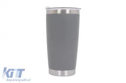 image-31-Thermos Stainless Steel SS304 Insulated Mug with Lid Double Wall Gray 20oz 590ml