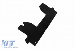 Three-layer carpet mat Petex Style material suitable for Iveco Daily after 2014, 1 piece, black-image-6242681