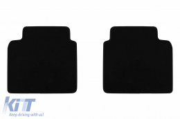 Three-layer textile floor mats Petex Style material suitable for Kia Optima sedan, wagon, Plug-in hybrid after 2016, set of 4 pieces, black-image-6242910