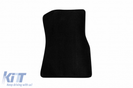 Three-layer textile floor mats suitable for BMW X5 G05 after 2018, set of 4 pieces, black-image-6241532