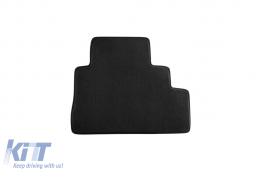 Three-layer textile floor mats suitable for Opel Antara 2006-2017, set of 4 pieces, black-image-6242396