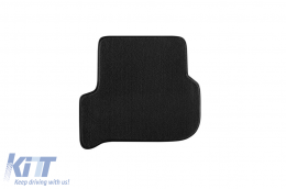 Three-layer textile floor mats suitable for Skoda Yeti 2009-2017, set of 4 pieces, black-image-6241748