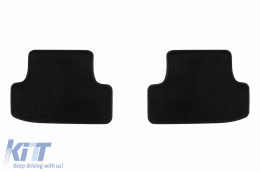 Three-layer textile floor mats suitable for VW T-Roc after 2017, set of 4 pieces, black-image-6241661