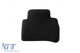 Three-layer textile floor mats suitable for Suzuki Vitara after 2015, set of 4 pieces, black-image-6242463