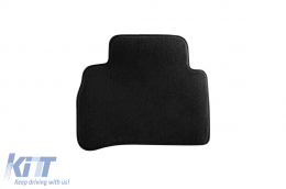 Three-layer textile floor mats suitable for Suzuki Vitara after 2015, set of 4 pieces, black-image-6242464