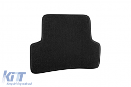 Three-layer textile floor mats suitable for Renault Captur 2013-2019, set of 4 pieces, black-image-6242604