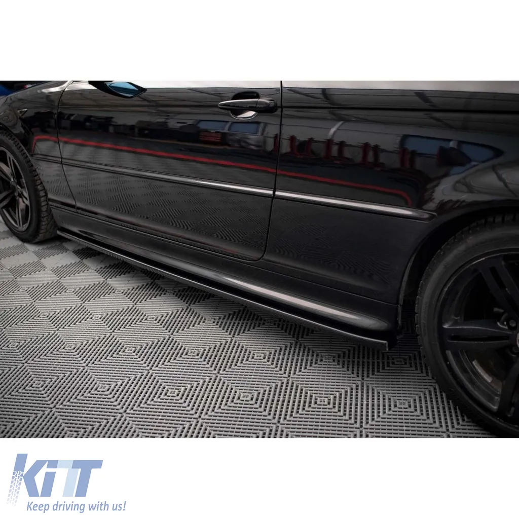 Threshold additives suitable for BMW E46 / BMW E46 black Lac Sedan Touring Coupe Cabriolet