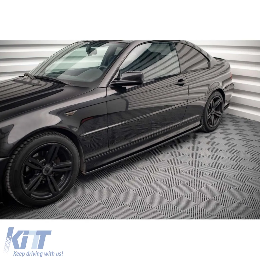 Threshold additives suitable for BMW E46 / BMW E46 black Lac Sedan Touring Coupe Cabriolet