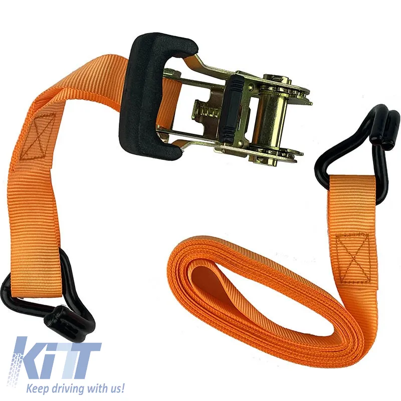 Tie Down With Grip Suitable for Max 1 Ton 3cm x 4.6 Meters 2 Pcs