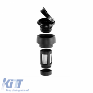 Timolino Omni acél kulacs, magas, 600ml, zöld, kávés/teás termosz-image-6290103
