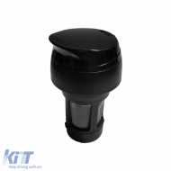 Timolino Omni Tritan hőszigetelt palack, magas, 400ml, fekete-image-6290113