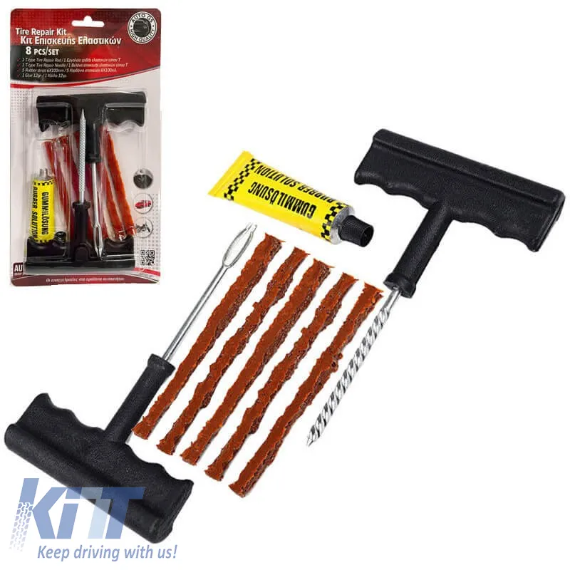 Tire Repair Kit 8 Pieces 99075