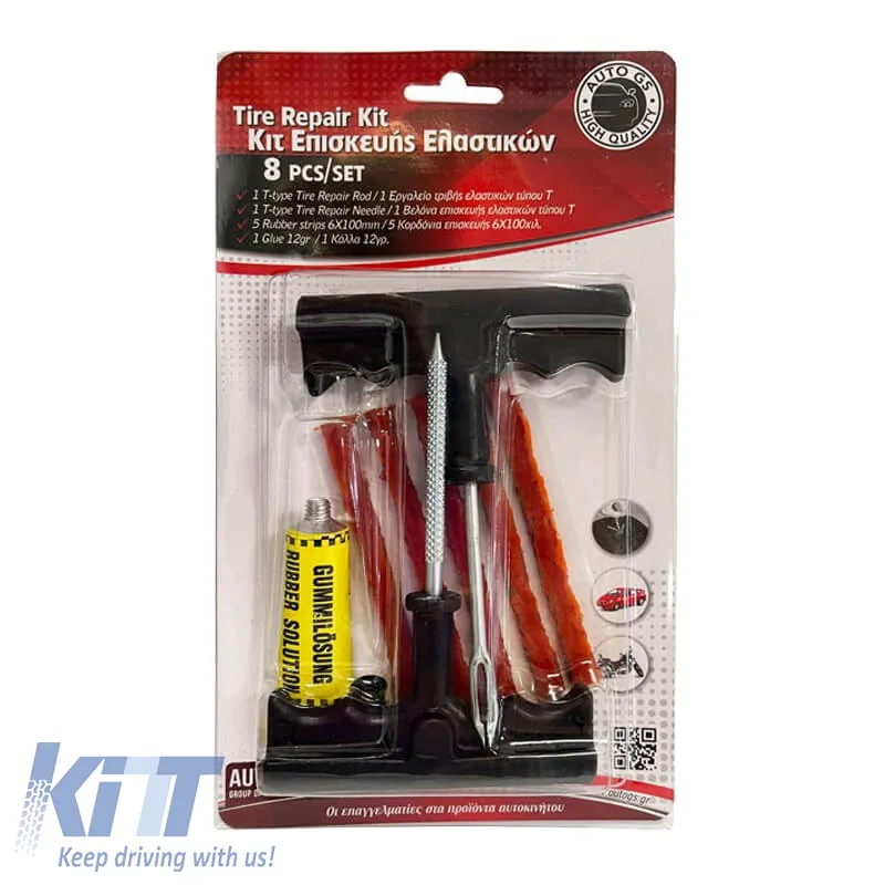 Tire Repair Kit 8 Pieces 99075