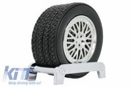 Tire Shape Coaster Tire Wheel Gift Set-image-6033560