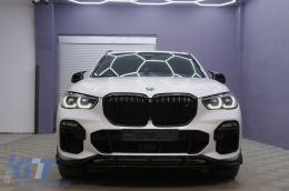 Tükör borítók BMW X3 G01 X3 G08 X4 G02 X5 G05 X6 G06 X7 G07 (2017-2020) modellekhez, M Sport dizájn, zongorafekete-image-6104872