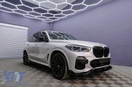 Tükör borítók BMW X3 G01 X3 G08 X4 G02 X5 G05 X6 G06 X7 G07 (2017-2020) modellekhez, M Sport dizájn, zongorafekete-image-6104874
