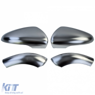 Tükörborítás alumínium hatású matt 4 részes VW Golf 6 2008-2012-image-6194801