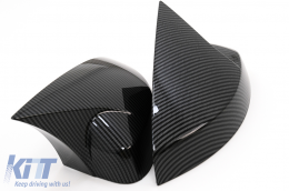 Tükörborítás Audi A3 8V RS3 Cabrio Limousine Sportback (2012-2019) modellekhez, denevér stílusú szénszálas-image-6095292