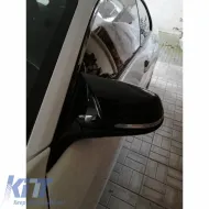 Tükörborítás BMW 1 2 3 4 X1 i3 M4 Look Fényes Fekete 2 darab-image-6301005