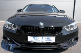 Tükörborítás BMW 1/2/3/4 Series Fényes Fekete-image-6071186