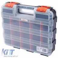 Tool Compartment Organiser Adjustable Transparent 32x26x8cm Tactix 320028-image-6309883