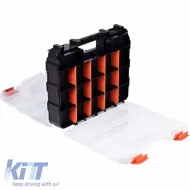Tool Compartment Organiser Adjustable Transparent 32x26x8cm Tactix 320028-image-6309884