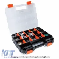 Tool Compartment Organiser Adjustable Transparent 32x26x8cm Tactix 320028-image-6309885