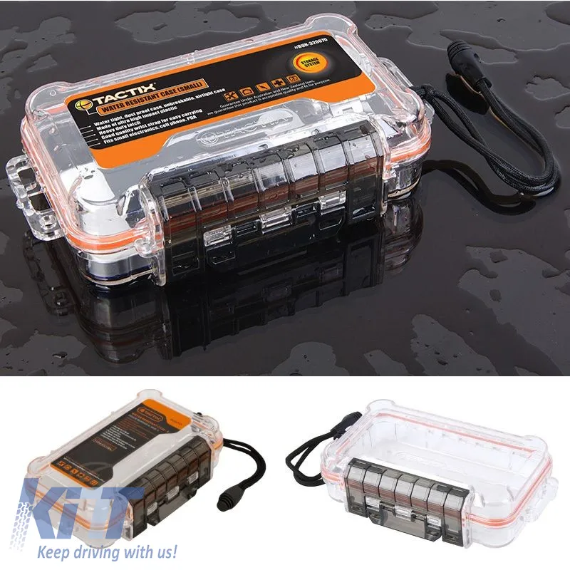 Tool Compartment Organiser Transparent 18.5x11.6x4.5cm Tactix 320070