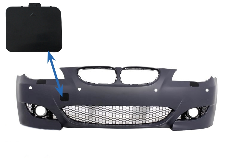 Tow Hook Cover Front Bumper suitable for BMW 5 Series E60 (2003