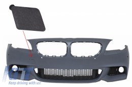 Tow Hook Cover Front Bumper suitable for BMW F10 F11 5 Series (2011-up) M-Technik Design