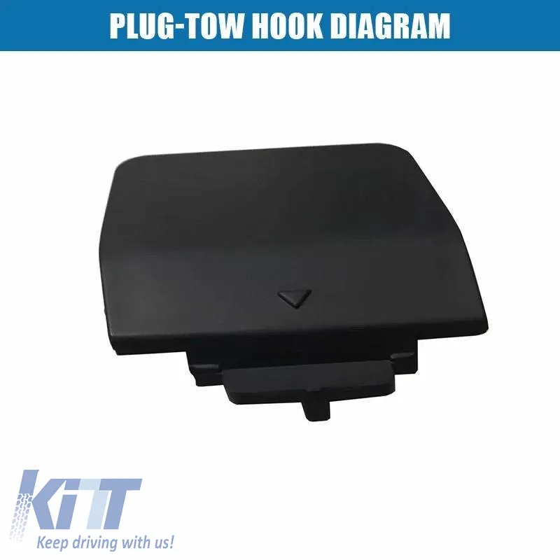 Tow Hook Cover Rear Suitable for BMW 5 E60+LCI Rr. M-Tech- 2002-09 A511278972171 pc