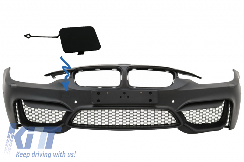 Vonóhorog fedél alkalmas első lökhárítóhoz M4 Design BMW 3 Series F30 F31 (2011-2018)