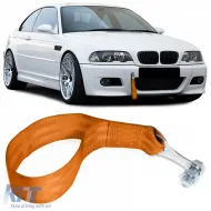 image-37-Tow hook motorsport tow strap made of fabric universal 26.5cm orange