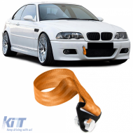 Tow hook tow strap universal 21.5cm orange