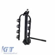 Towbar Bicycle Carrier Cruz Frame 4 940-525 Black suitable for 4 Bicycles-image-6302058