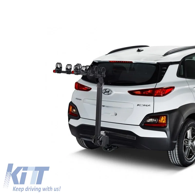 Towbar Bicycle Carrier Cruz Frame 4 940-525 Black suitable for 4 Bicycles