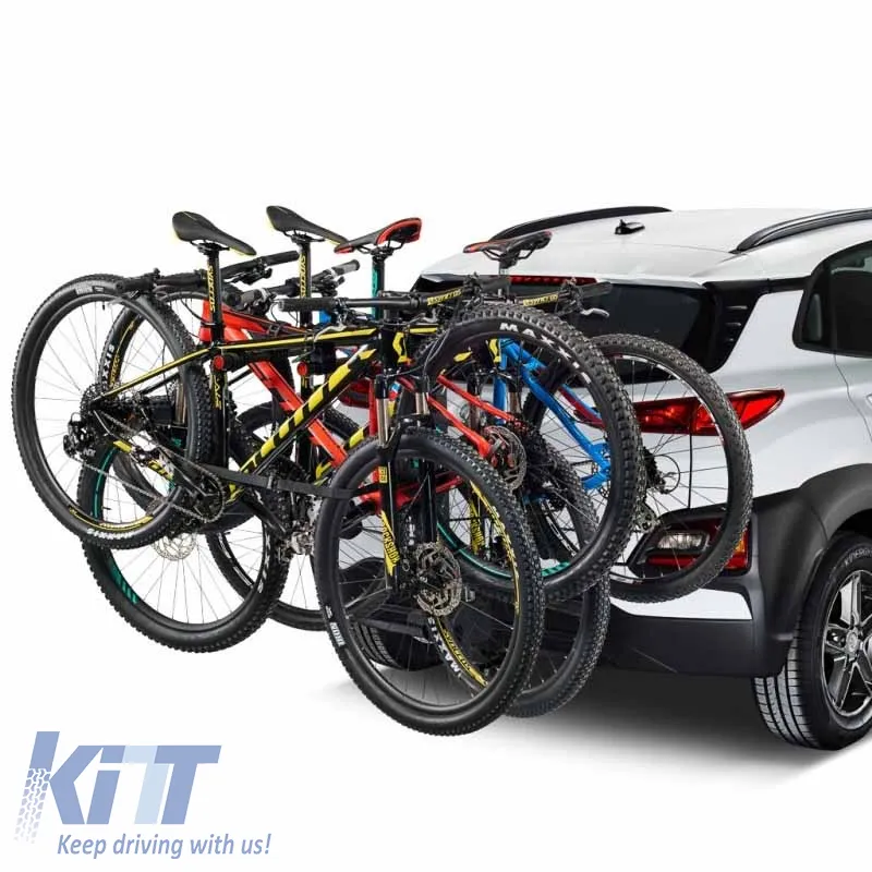 Towbar Bicycle Carrier Cruz Frame 4 940-525 Black suitable for 4 Bicycles