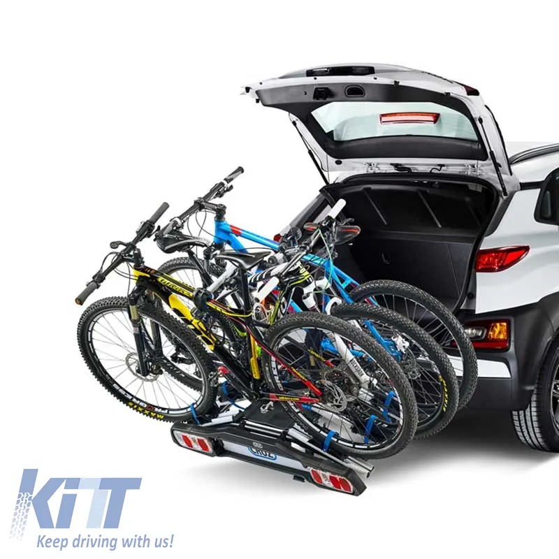 Towbar Bicycle Carrier Cruz Pivot 3 940-511 Black suitable for 3 Bicycles