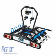 Towbar Bicycle Carrier Cruz Pivot R3 19 Pins 940-516 Black suitable for 4 Bicycles - CGRRRRRSAR6041969